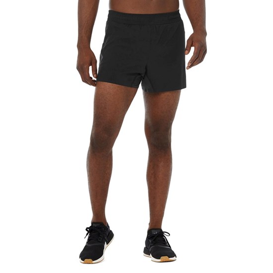 Bermudas Alo Yoga 5" Adapt Correr Hombre Negros | 1457ZJKHV