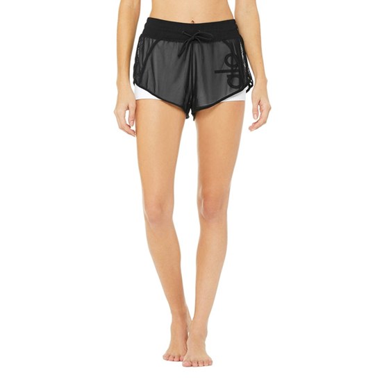 Bermudas Alo Yoga Ambience Corta Graphic Mujer Blancos | 1689FNBPL