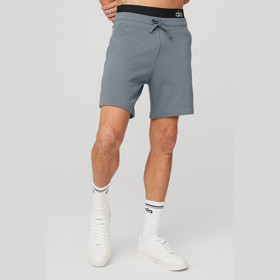 Bermudas Alo Yoga Chill Hombre Azules | 1783HZRUX