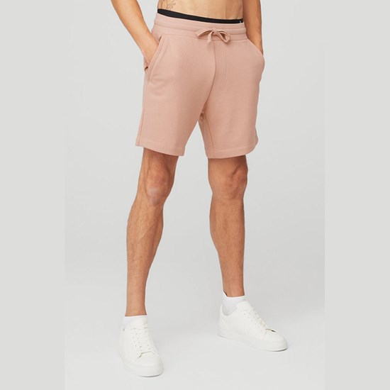 Bermudas Alo Yoga Chill Hombre Rosas | 1742ZHXMO