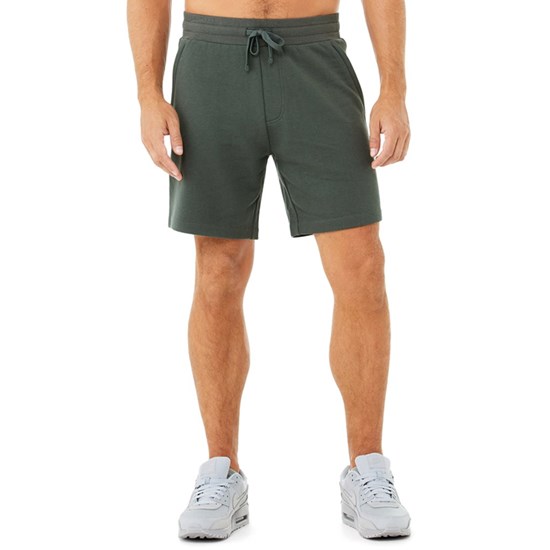 Bermudas Alo Yoga Chill Hombre Verdes | 2617MAKYF