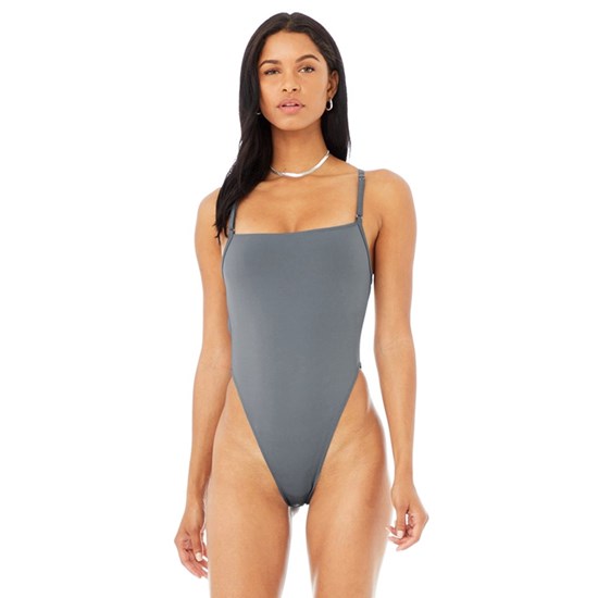 Bodysuit Alo Yoga Thrill Seeker Bodysuit Mujer Azules | 0853QMFHV