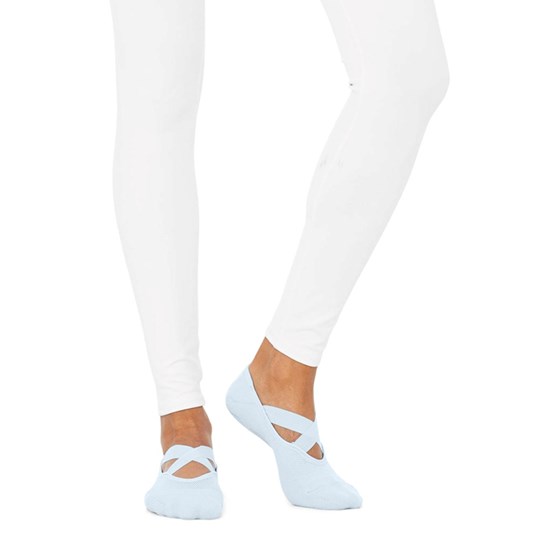 Calcetines Alo Yoga Pivot Barre Mujer Azules | 0435WYQEL