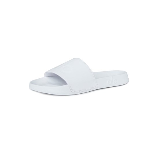 Chanclas Alo Yoga It Chanclas 2 Mujer Blancos | 4518DXPHJ