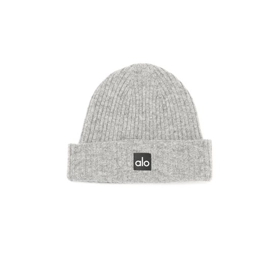 Gorros Alo Yoga Cashmere Beanie Mujer Grises | 8941JMRVN