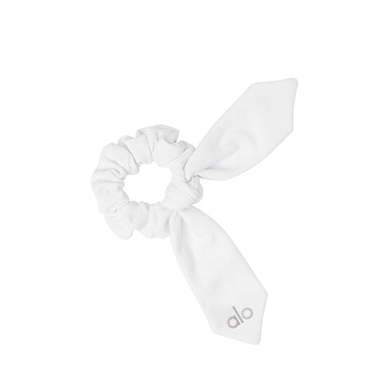 Hair Tie Alo Yoga Alosoft Rhythm Scrunchie Mujer Blancos | 7319IDYVL