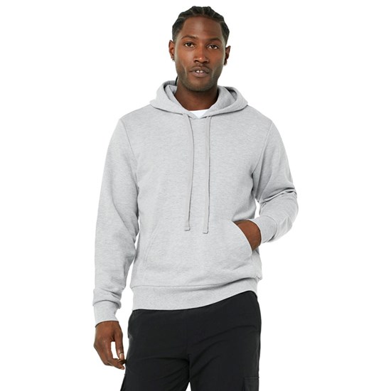 Hoodie Alo Yoga Caliber Hombre Grises | 6249KHSQA