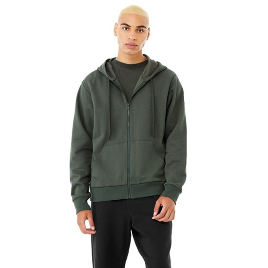 Hoodie Alo Yoga Everyday Full Zip Hombre Verdes | 2901MTLVN