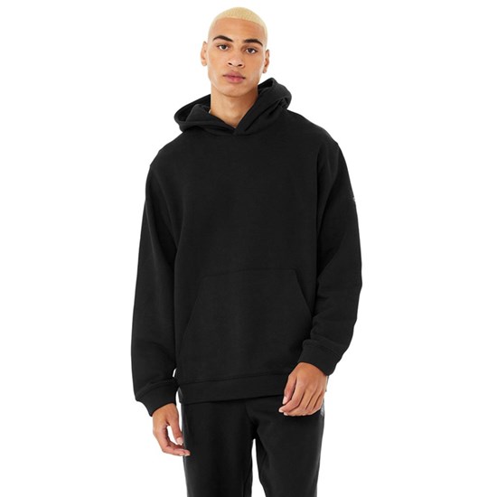 Hoodie Alo Yoga Renown Hombre Negros | 4086XHKGR