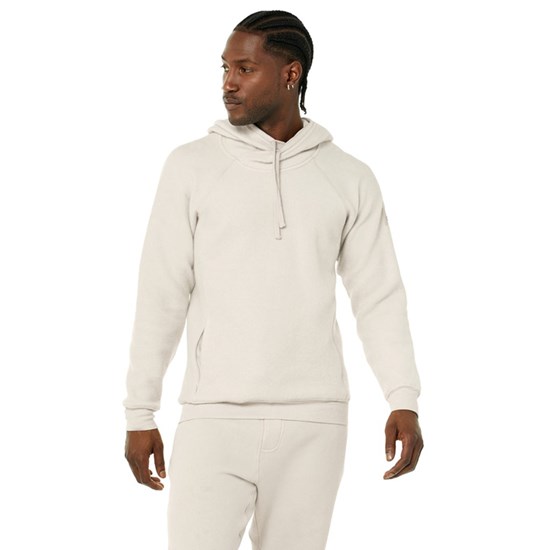 Hoodie Alo Yoga The Triumph Hombre Beige | 4618AJURP