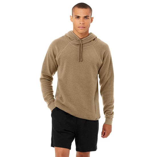 Hoodie Alo Yoga The Triumph Hombre Beige | 8637MZPSO