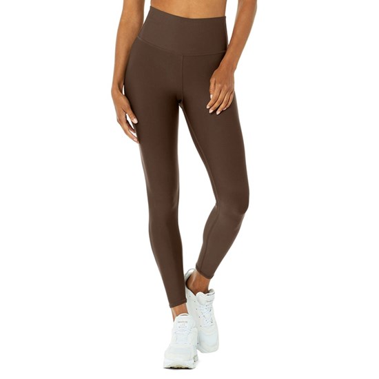 Leggins Alo Yoga 7/8 High-Cintura Airlift Mujer Marrom | 5094OPSHV