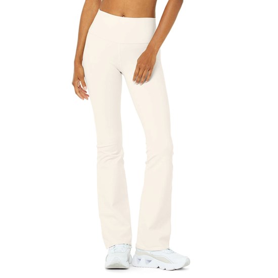 Leggins Alo Yoga Airbrush High-Cintura 7/8 Bootcut Mujer Blancos | 5640JRFYA