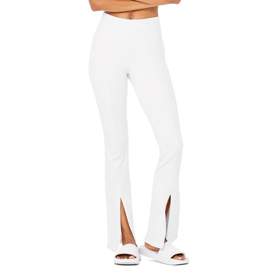 Leggins Alo Yoga Airbrush High-Cintura Flutter Mujer Blancos | 1438DFOEM