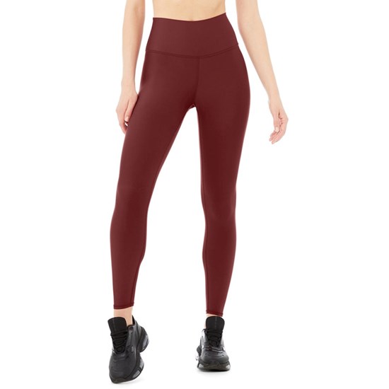 Leggins Alo Yoga High-Cintura Airlift Mujer Rojos | 0325YHAEL