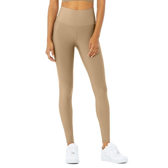 Leggins Alo Yoga High-Cintura Airlift Mujer Beige | 4015YMELX