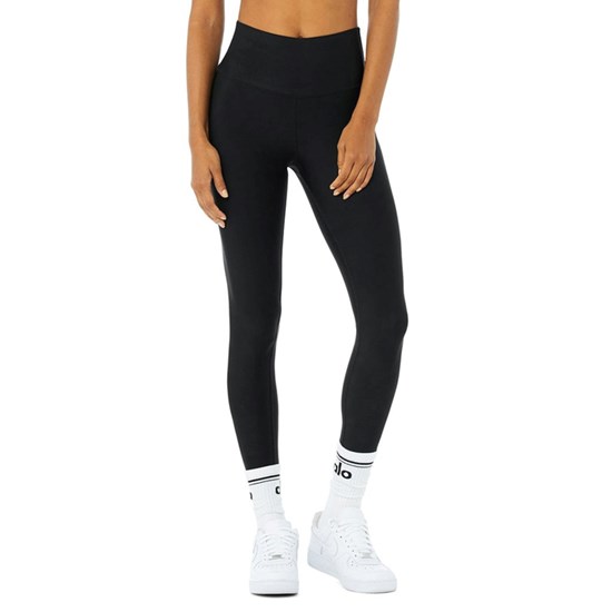 Leggins Alo Yoga High-Cintura Airlift Mujer Negros | 9254QODHB