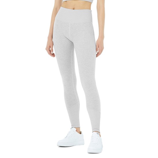 Leggins Alo Yoga High-Cintura Alosoft Lounge Mujer Grises | 6320BPAYC