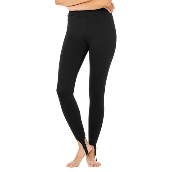 Leggins Alo Yoga High-Cintura Classic Stirrup Mujer Negros | 7034CBJOR