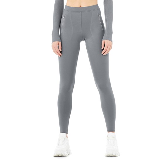 Leggins Alo Yoga High-Cintura Thrill Seeker Mujer Azules | 4678QMJLD