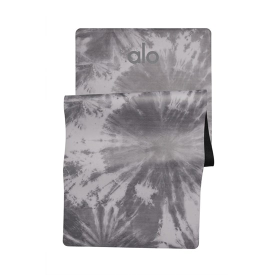 Mats Alo Yoga Tie Dye Warrior Mat Hombre Grises | 6428SNVHW