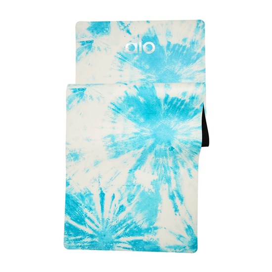 Mats Alo Yoga Tie Dye Warrior Mat Hombre Azules | 6835AOUHS