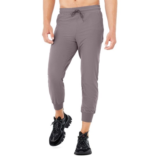 Pantalones Alo Yoga Co-Op 7/8 Hombre Morados | 2906VXICK