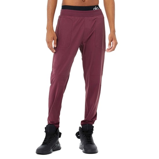 Pantalones Alo Yoga Co-Op Hombre Rojos | 7689OTBYR