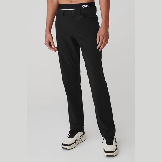 Pantalones Alo Yoga Day and Night Hombre Negros | 0753DMQRY