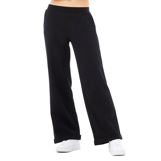 Pantalones Alo Yoga High-Cintura Trouser Anchos Leg Mujer Negros | 4872OTZWQ