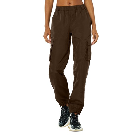 Pantalones Alo Yoga It Girl Mujer Marrom | 9476MDORZ