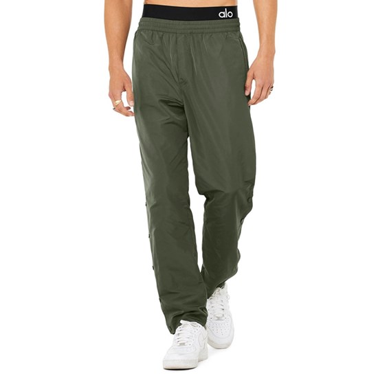 Pantalones Alo Yoga Legend Snap Hombre Verdes | 9214SMRUK