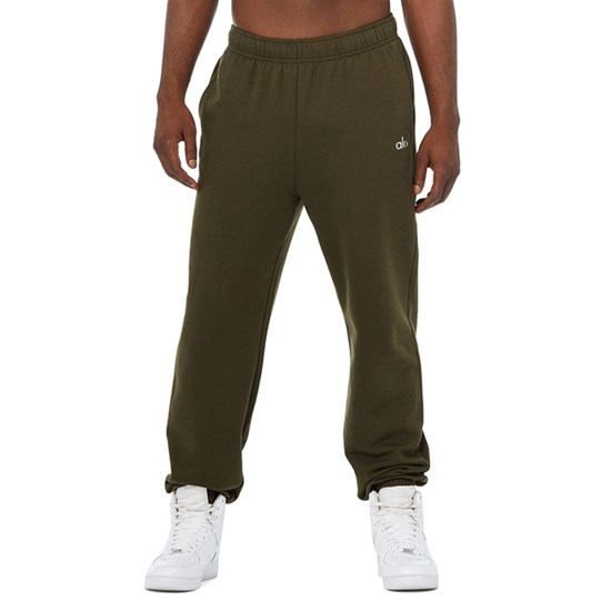 Pantalones Deportivos Alo Yoga Accolade Hombre Verdes | 4607MYDCV