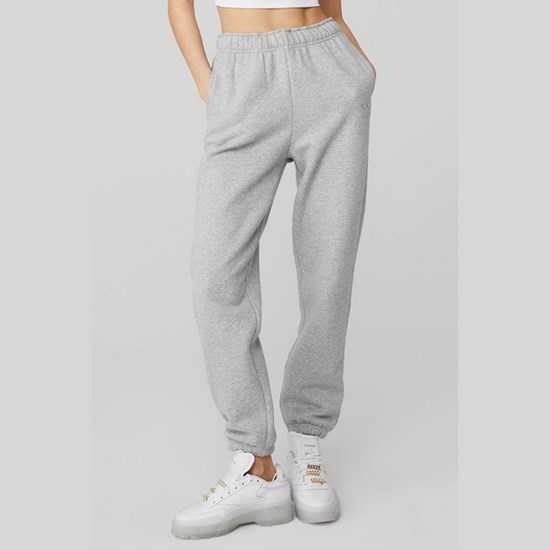 Pantalones Deportivos Alo Yoga Accolade Mujer Grises | 9056CHXOS