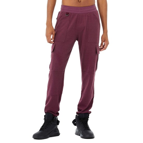 Pantalones Deportivos Alo Yoga Highline Cargo Hombre Rojos | 4397YOXBG