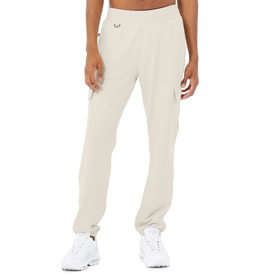 Pantalones Deportivos Alo Yoga Highline Cargo Hombre Beige | 8156CRPVT