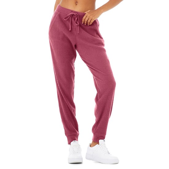 Pantalones Deportivos Alo Yoga Muse Mujer Rosas | 3540LWONS