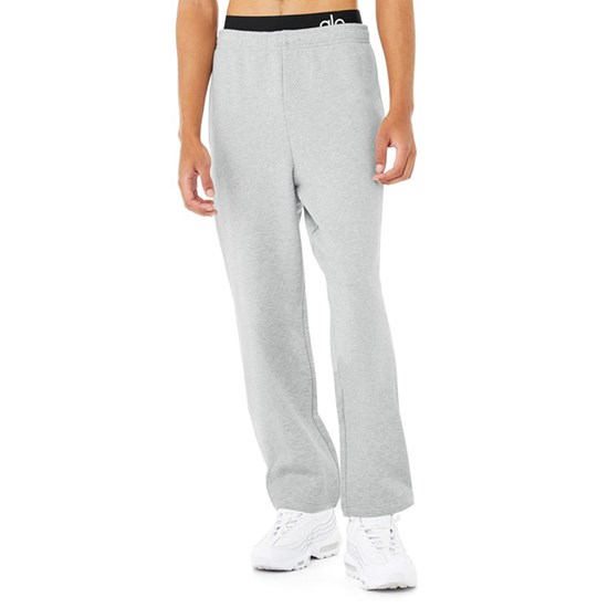 Pantalones Deportivos Alo Yoga Renown Hombre Grises | 7320SVEUL