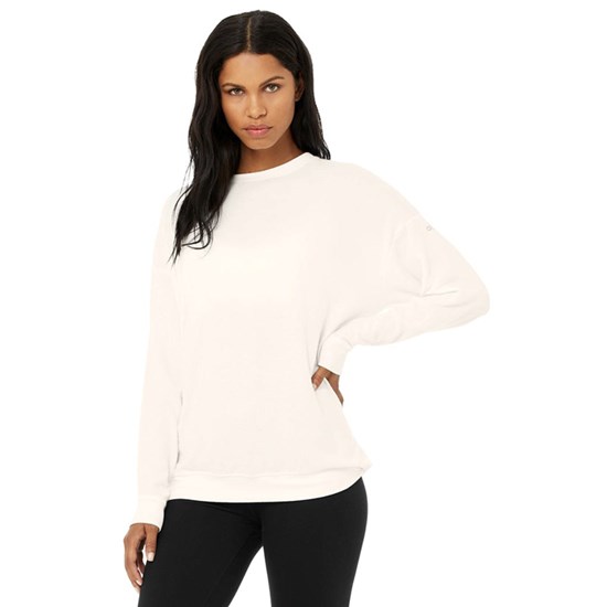 Pullover Alo Yoga Soho Mujer Blancos | 7486ABCDF