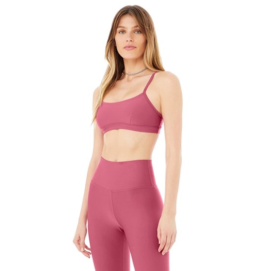 Sujetadores Deportivos Alo Yoga Airlift Intrigue Mujer Rosas | 8510HXCKM