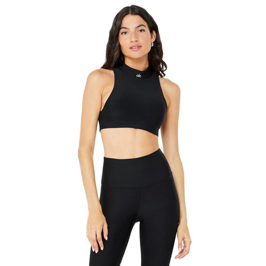 Tank Top Alo Yoga Airlift Fuse Mujer Negros | 5601AETWQ