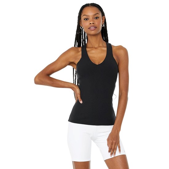 Tank Top Alo Yoga Elevate Mujer Negros | 9051GASDC