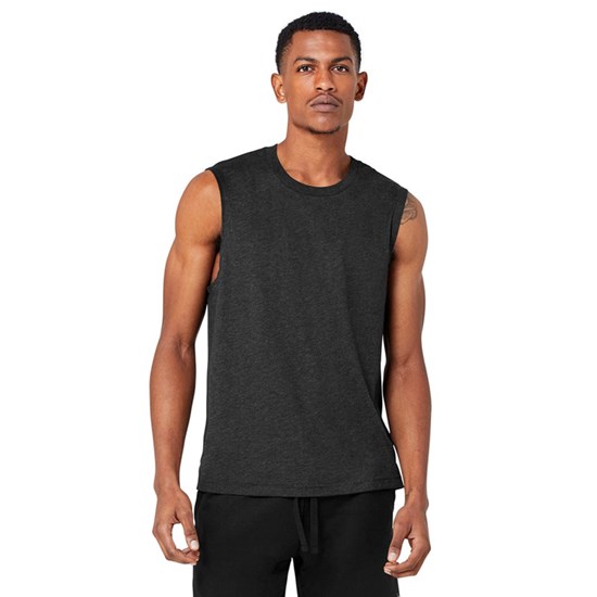 Tank Top Alo Yoga The Triumph Muscle Hombre Grises | 3267JMBQR