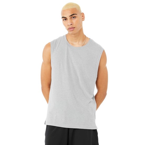 Tank Top Alo Yoga The Triumph Muscle Hombre Grises | 5231SUVLK