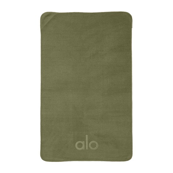 Towel Alo Yoga Performance No Sweat Hand Hombre Verdes | 5210UPJBO